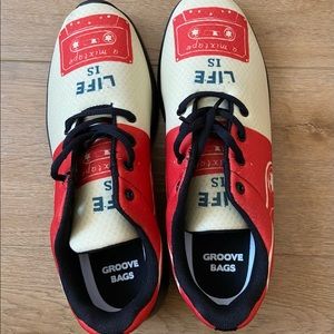 Size 10 Women’s Sneakers “Life is a Mix Tape” NEW So Cool